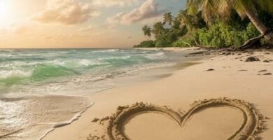 Corazón de Bondad en Playa